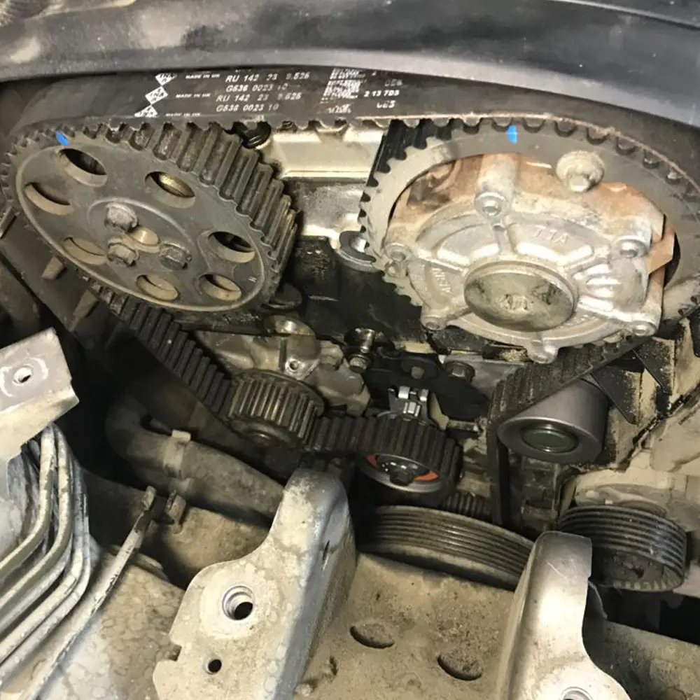 Zobsiksnas, piedziņas kēžu maiņa - BMW, Audi